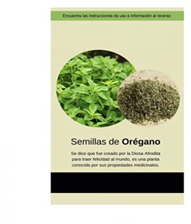 DECOALIVE Semillas de Planta de Orégano para Cocinar Hierba Aromática Fácil de Cultivar