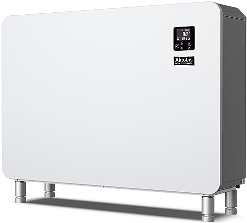 Aktobis Schwimmbad Entfeuchter WDH-SE60 - mit Vollinverter-Technologie, Automatikmodus und WLAN-Funktion, Entfeuchtungsleistung bis 60 Liter/Tag