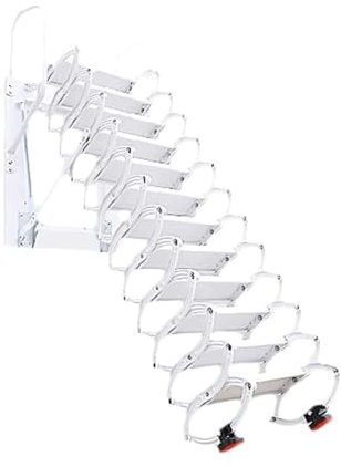 EYPKPL Scale per soffitta manuali Scale per soffitta a scomparsa Pratica scala per soffitta Scala per soffitta a parete Scala pieghevole retrattile
