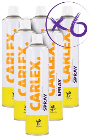 Carlex Cake Release Spray 600ml, Non-Stick Cooking Oil Spray, Pack of 6 | Oil spray for pans, air fryers and grilling - non-stick coating with no greasing, in a 600ml bottle, pack of 6