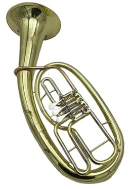 euphonium instrument Professionelles Tenorhorn B-Dur Drei Flache Tasten Euphonium Goldton-Instrument Trompete