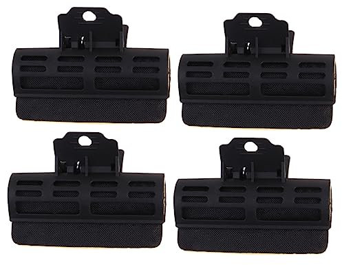 HAPINARY 4pièces Clips De Coiffure Avec Coussinet Isolant Thermique Pinces à Cheveux Résistantes à Haute Température Pour Salon Et Usage Domestique