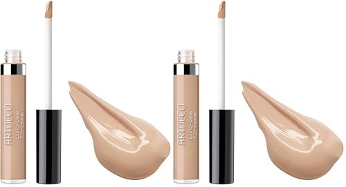 ARTDECO, Long-Wear Concealer Waterproof, langhaltender Flüssig Concealer, 1 x7 ml (Packung mit 2)