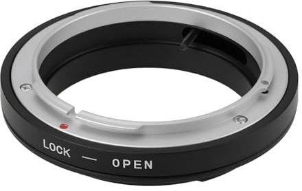 SG Store Mount Cameras FD-EOS - Anello adattatore per obiettivo compatibile con Canon EOS 600D/60D/1100D