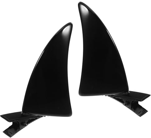MAJORMENCH 1 Paar Halloween Cosplay Haarspangen Teufelshorn Haarnadeln aus Horn Schwarz Party Haaraccessoires für Frauen Teenager Mädchen