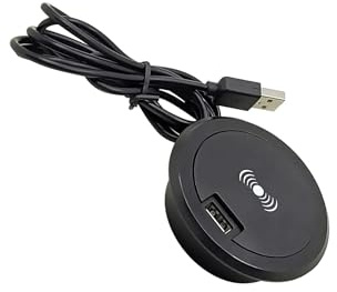 QUXVUIS Wireless Chargers Embedded Wireless Charger Invisible Desktop 15w Fast Charge Kitchen Restaurants Office Dining Space Charging Quickly Charge Phones Kitchen