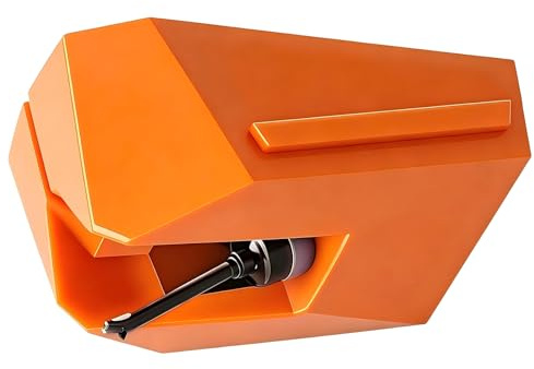 Ersättningsstift för skivspelare, kompatibla med AT-VM95-serien, skivspelarstift, skivspelarstift, stift (orange)