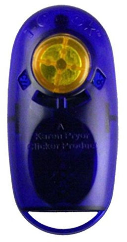 Jewel i-Click Karen Pryor Clicker Product Klicker Training (transluzent blau)