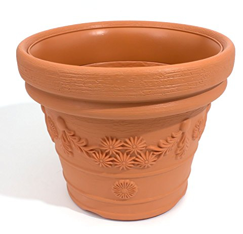 Pot de Fleurs Decora 30L, Terre Cuite, 45 cm