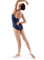 Bloch Dance Damen Nejor Microlux Camisole Trikot, Marineblau, Größe M