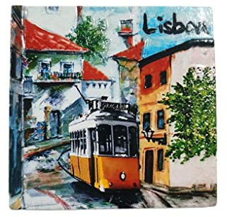 3D Lissabon Portugal Kühlschrank Kühlschrankmagnet Tourist Souvenirs Handmade Harz Handwerk Magnetischen Aufkleber Home Küche Dekoration Reise Geschenk