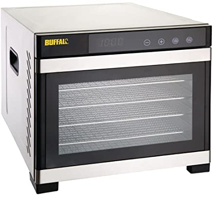Buffalo Deshidratador acero inoxidable con 6 bandejas