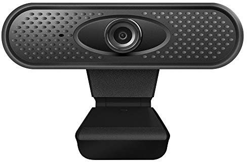 Jadeshay HD 1080P Webcam, Built in Microphone Desktop Laptop USB Camera with Flexible Clip for Conference, Webcam for Zoom/Teams, Laptop MAC PC Desktop
