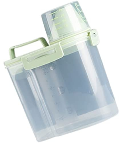 Distributeur de Nourriture pour Animaux de Compagnie - Récipient à Nourriture sèche avec gobelet doseur, récipient à céréales avec Bec verseur, Pratique à Utiliser, Accessoire Pratique