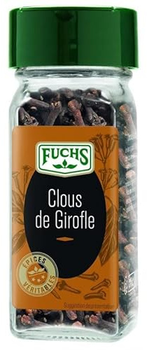 CLOUS DE GIROFLE FLACON 80ML 32G, FUCHS, LOT DE 4