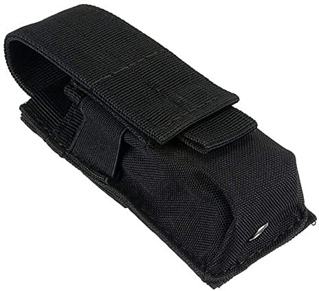zalati Taschenlampenholster, Taschenlampentasche mit Schnallenknopf und Klettverschluss, Tragetaschen für Wandern, Camping, Patrouillen, Outdoor-Aktivitäten bei Nacht