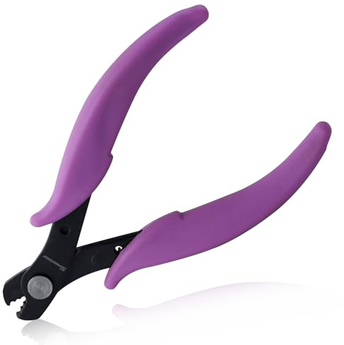 SPEEDWOX Memory Wire Cutters for Jewelry Making 5.5 Beading Wire Cutting Pliers Flush Cut Pliers for Memory Wire Jewelry Wire Cutters for Bracelet Making Beading DIY Arts and Crafts