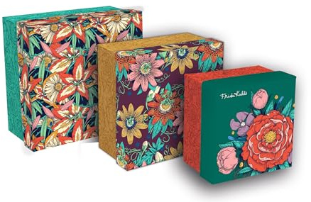Clairefontaine 116233C - Lot 3 Boites Gigognes Frida Kahlo - Carton