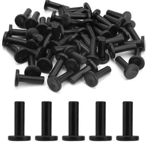 50 Pièces Bouchons D'extrémité pour Irrigation Goutte-à-Goutte, Raccords en T Noirs 1/4'' Accessoires de Connexion Rapide pour Tuyaux D'irrigation 1/4 ou Arroseurs
