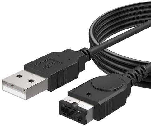 1 caricabatterie compatibile con Gameboy Adcance SP 1,2 m, compatibile con gameboy advance sp caricabatterie USB cavo di ricarica per Nintendo Gameboy Advance SP (GBA SP) Nintendo DS Original Console