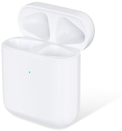 Replacement Charging Case for Airpod 1st 2nd Charge Case, Air pods Charging case Only with Bluetooth Pairing Sync Button(Replacement A1938 and A1602)