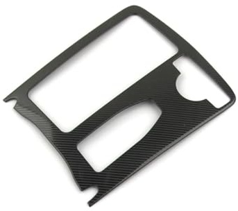 Ribete Interior Automóvil Pegatina Para El Interior Coche Panel Decorativo Para Portavasos Agua Para Mercedes Para Benz Clase C W204 2008-2014 RHD Decorativo Interior(Carbon look Right)