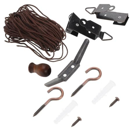 TEMPNAP Kit di Accessori Resistente e Facile da Usare in Poliestere e Metallo per Casa e Ufficio per Tende Corda Tapparella per Tapparelle di Casa e Ufficio