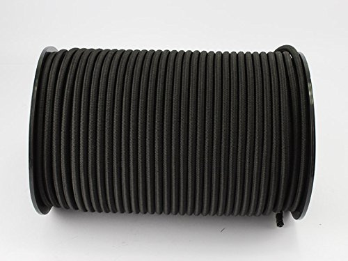 monoflex 10mm Expanderseil 30m schwarz Gummiseil Planenseil Spannseil Seil Plane