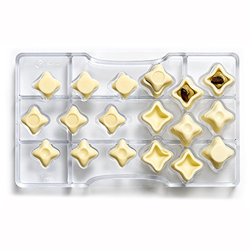 Decora 0050081 PRALINENFORM Fantasie 200X120X22 MM, Durchsichtig