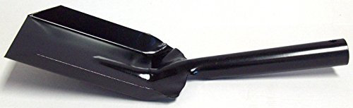 Black Metal Coal Shovel