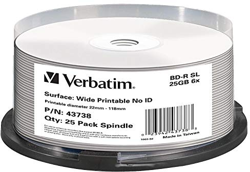 BD-R Single Layer 25GB 6X