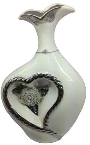 Dekovase Vase Blumenvase 30 cm Hoch Deko Modern Design Keramik