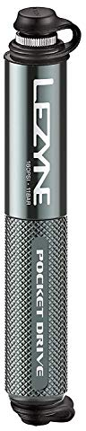 Lezyne Pocket Drive Hand Pump - Lite Grey, 140 mm