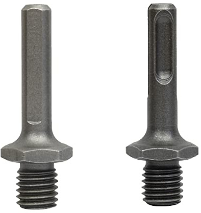 ASNOMY 2 adaptadores para brocas de diamante con conexión M14, SDS Plus y Triangle vástago Adapter voor M14