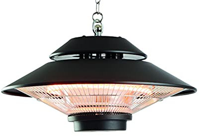 Sahara 1500W Hanging Electric Heater, Black