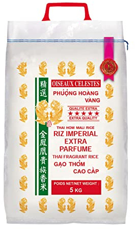 Riz Thai Impérial 2022 Extra Parfumé Qualité Premium - Année 2022- Expédition depuis France par la Sté Bo Time - Un sachet de chips à la crevette 75g offert par commande (5)