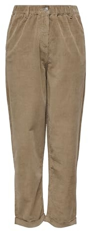 ONLY Damen Onlflora Mw Ela Cord Carrot Pant PNT Only Female Klassische Hose Onlflora Klassische Cordhose im Carrot Fit