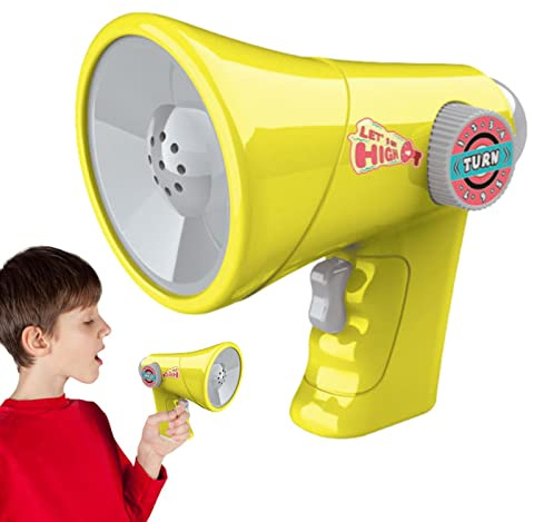 COMFOLIVING Jouet de déguisement Vocal pour, Jouet de Changement de Voix pour, Haut-Parleur Vocal Cosplay avec 6 Effets sonores, Jouet pour avec Fonction de Changement de Voix