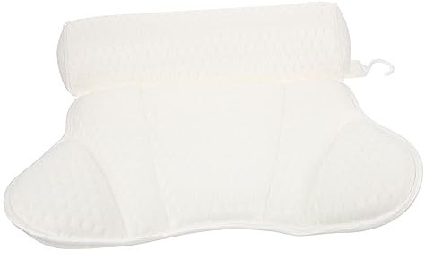 Beatifufu Badewannenkissen Mit Saugnapf Badewannenkopfstütze Geschmeidiges Material Für Nacken Und Pflegeleicht Und Atmungsaktiv Für Entspannendes Badeerlebnis