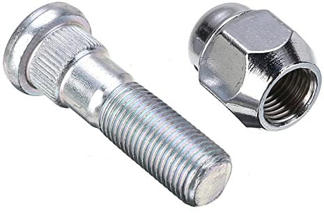 CXVFY 2 teile/satz/Auto Bolzen Stehbolzen Muttern Set/Kompatibel/28365FE001 & 28171AJ000 Auto Bolzen Muttern Zubehör
