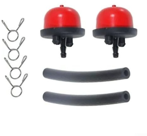 Jonikuper Palline di fuoco con base in plastica per palle di fuoco Mountfield GGP HP414 SP414 HP42R HP45 SP164 base con 2 tubi e 4 clip