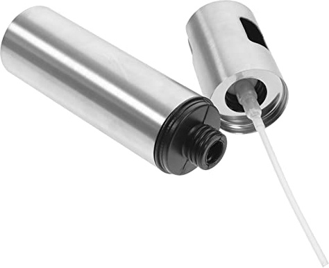JECOMPRIS Botella Dispensadora de Aceite de Acero Inoxidable Pulverizador Goteo para Cocina Barbacoa Ensaladas y Horneado Herramienta Práctica para Ahorrar y Energía