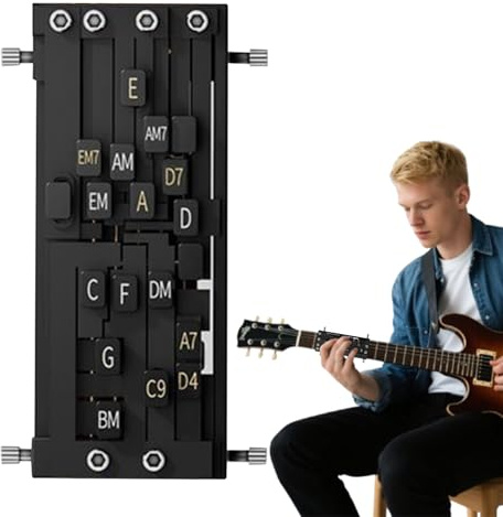 Gitarren Trainer,Lernhilfen für die Gitarre - Akustische Einsteiger Tools für Familienmitglieder Freunde Jugendliche Anfänger Profis