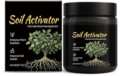 Activador de Suelo - Suave, Seguro y Fácil de Usar para Principiantes | Mejorador De Alimento Vegetal Para Plantas | para Césped, Patio, Balcón, Terraza, Jardín, y Más
