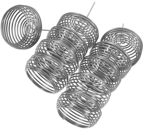 Mipcase Boîtes à Engrais en Acier Inoxydable Lot de 10 pour Plantation de Bonsaï et Orchidées Outil Fertilisation Jardin Balcon