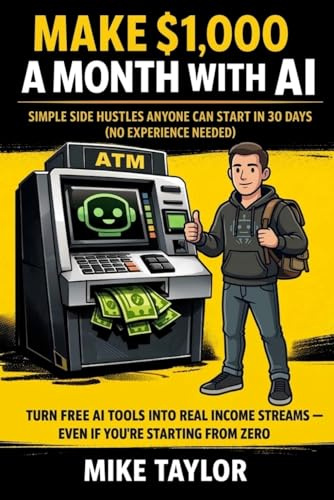 Make $1,000 a Month with AI: Simple Side Hustles Anyone Can Start in 30 Days (No Experience Needed): Turn Free AI Tools into Real Income Streams — Even If You're Starting from Zero