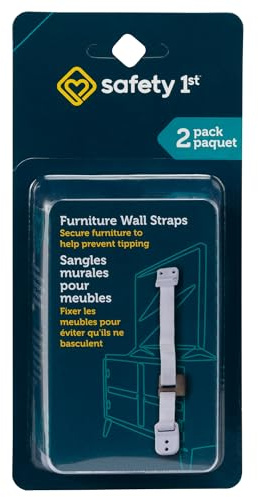 Safety 1st Furniture Wall Straps 4 Pack