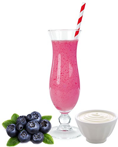 Heidelbeer Joghurt Molkepulver Luxofit mit L-Carnitin Protein angereichert Wellnessdrink Aspartamfrei Molke (Heidelbeer Joghurt, 1 kg)