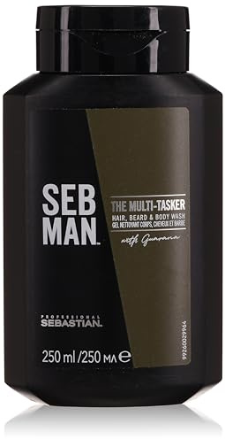SEB MAN The Multi-Tasker 3 in 1 Haarwäsche für Bart und Körper, 250 ml