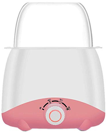 MRWJ Stérilisateur biberon, Chauffe-Lait Rapide avec minuterie, Chauffe-Nourriture pour bébé avec écran LCD Contrôle précis de la température, Mode Constant, Convient à Tous Les biberons